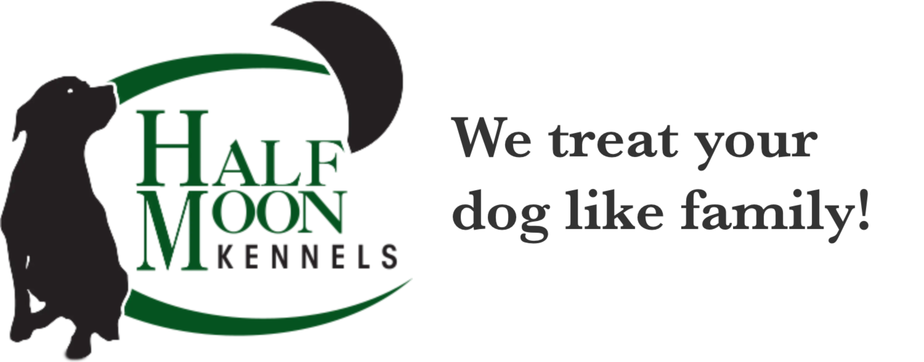Half Moon Kennels Logo